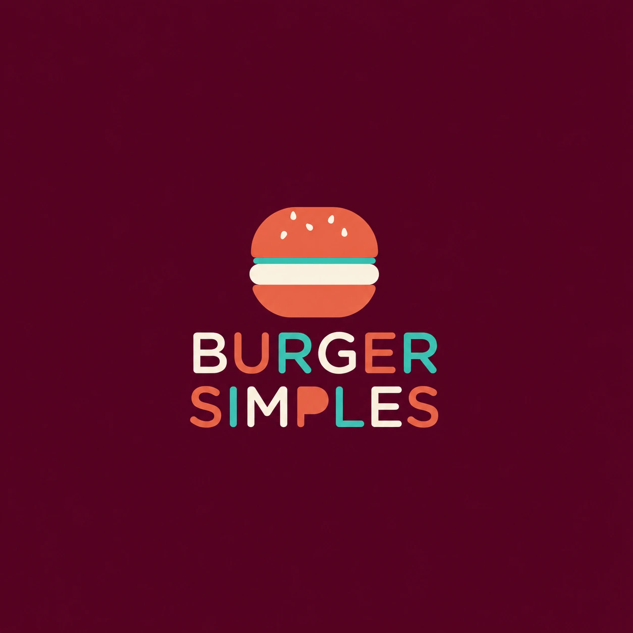Logo Burger Simples